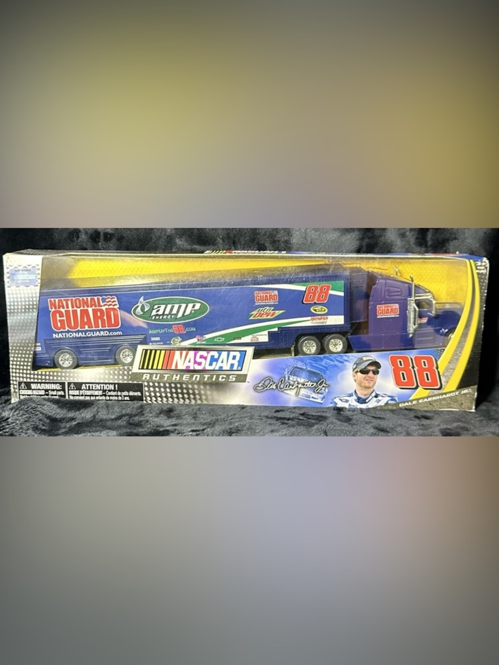 Nascar Authentics #88 Dale Earnhardt National Guard Amp Energy Blue Semi Truck